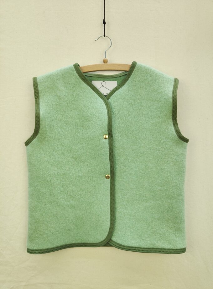 mini wollen gilet